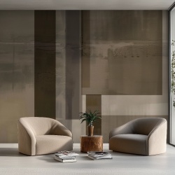 Fototapet Abstract Marron et Beige Bloc Rêve MB203 - Img 2