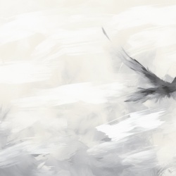 Fototapet Abstract Serenite Corbeau Rêve SC107