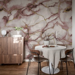 Fototapet, Agate Dreams, Pink, Rebel Walls - Img 3