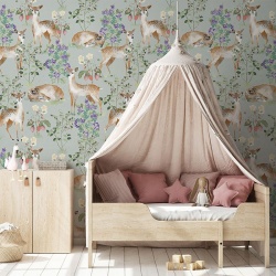 Fototapet Anca's Fawn in Green, VLAdiLA
