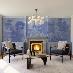 Fototapet Arcadia Blue - personalizat, VLAdiLA