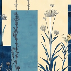 Fototapet Artistic Vegetal Tiges Rêve VT209
