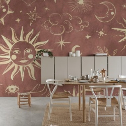 Fototapet, Astrology, Red, Rebel Walls