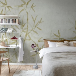 Fototapet, Bamboo Horizon, Yellow, Rebel Walls - Img 3