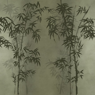 Fototapet, Bambusa, Green, Rebel Walls - Img 2