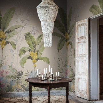 Fototapet, Banana Tree Jungle, Beige, Rebel Walls - Img 3