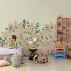 Fototapet, Beautiful Blossoms, Pink, Rebel Walls