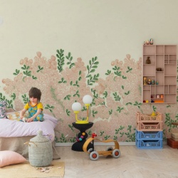 Fototapet, Beautiful Blossoms, Pink, Rebel Walls