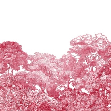 Fototapet, Bellewood, Crimson Toile, Rebel Walls - Img 2