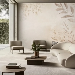 Fototapet Botanic Beige Naturel Canoppe Rêve BNC200 - Img 2