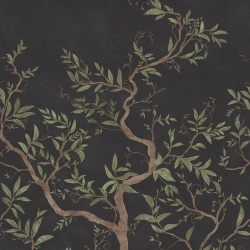 Fototapet, Branches of Dreams, Black, Rebel Walls - Img 2