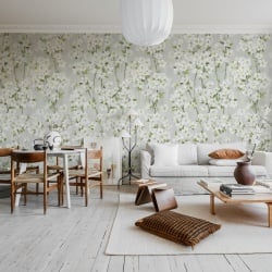 Fototapet, Cherry Blossom Tree, White, Rebel Walls