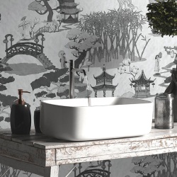 Fototapet Chinese toile (black), VLAdiLA