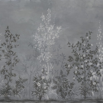 Fototapet, Chinoiserie Haze Blue, Rebel Walls - Img 2