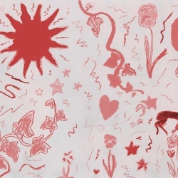 Fototapet, Chroma, Red, Rebel Walls - Img 2