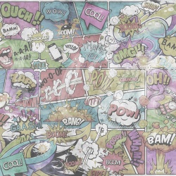 Fototapet, Comics, Vintage, Rebel Walls - Img 2
