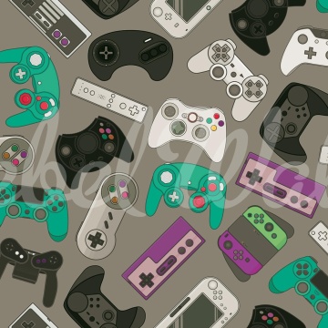 Fototapet, Controls, Lilac, Rebel Walls - Img 2