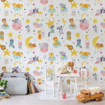Fototapet, Cute Stickers, Rebel Walls - Img 3