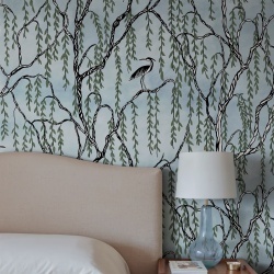 Fototapet, Droptree, Blue, Rebel Walls
