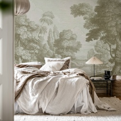 Fototapet, Etching Park, Beige, Rebel Walls - Img 3