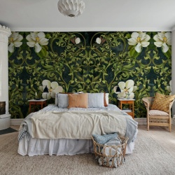 Fototapet, Fabulous Flowers, Green, Rebel Walls - Img 3