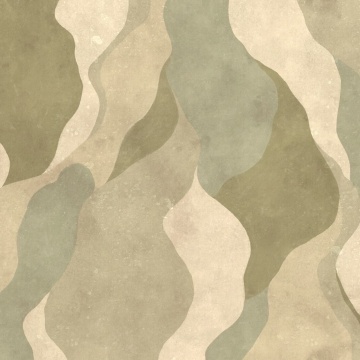 Fototapet, Flowing Forms, Green, Rebel Walls - Img 2