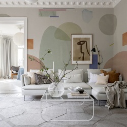 Fototapet, Geometry, Pastel, Rebel Walls