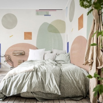 Fototapet, Geometry, Pastel, Rebel Walls - Img 4