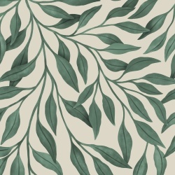 Fototapet, Giant Leaves, Dark Green, Rebel Walls - Img 2