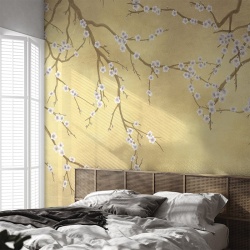 Fototapet Gilded Sakura, VLAdiLA - Img 3