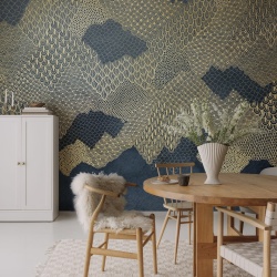 Fototapet, Golden Mountains, Dark Blue, Rebel Walls - Img 7
