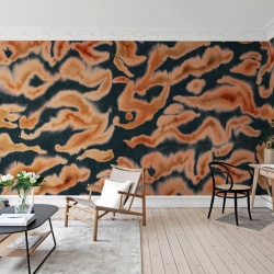 Fototapet, Guppy, Orange, Rebel Walls - Img 1