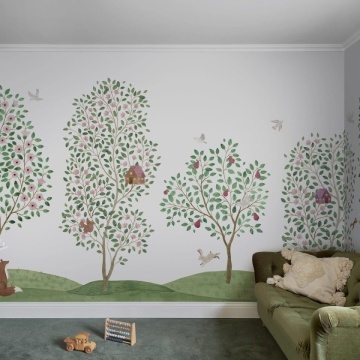 Fototapet, Happy Haven, White, Rebel Walls - Img 3