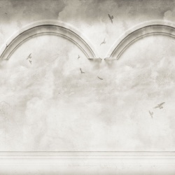 Fototapet, Heavenly Arches, Gray, Rebel Walls - Img 2
