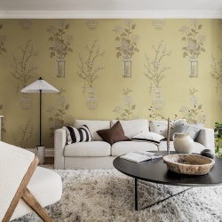 Fototapet, Japanese Vases, Saffron, Rebel Walls