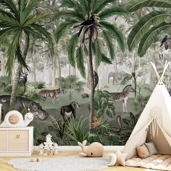 Fototapet Jungle Lookbook, Kikki Belle - Img 5