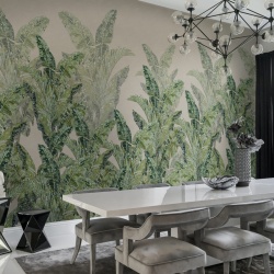 Fototapet, Jungle Pearl, Beige, Rebel Walls
