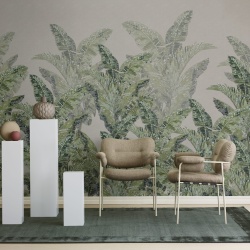 Fototapet, Jungle Pearl, Beige, Rebel Walls - Img 7