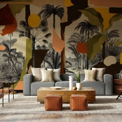 Fototapet lavabil Colonial Abstraction, Toasted, TresTintas