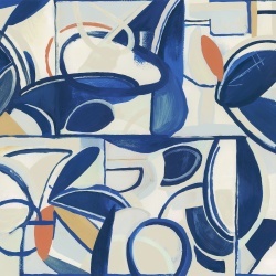 Fototapet lavabil Giant Abstract, Blue, TresTintas - Img 2
