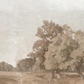 Fototapet lavabil, Hedgerow Landscape 9671W - Img 2