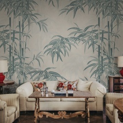 Fototapet lavabil, Leon Mural, Blue, Sandberg