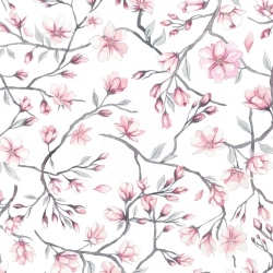 Fototapet lavabil, Sakura Sky Pink, Sandberg - Img 2