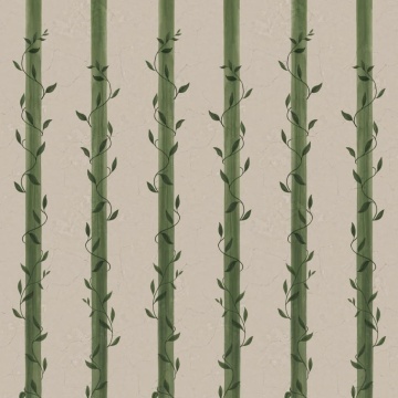 Fototapet, Leafy Stripes, Green, Rebel Walls - Img 2