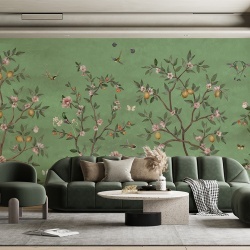 Fototapet Lemon Tree Chinoiserie - Green, Sir Edward - Img 5