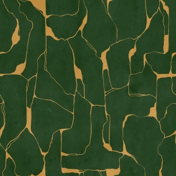 Fototapet, Linear Flow, Green, Rebel Walls - Img 2