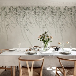 Fototapet, Lush Foliage, Sage Tint, Rebel Walls - Img 5