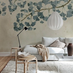 Fototapet, Maidenhair Tree, Blue, Rebel Walls - Img 3