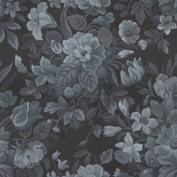 Fototapet, Majestic Vintage Garden, Dark Blue, Rebel Walls - Img 2