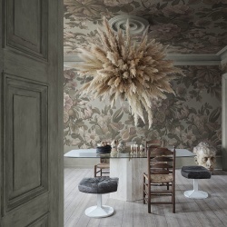 Fototapet, Majestic Vintage Garden, Dusty Pink, Rebel Walls